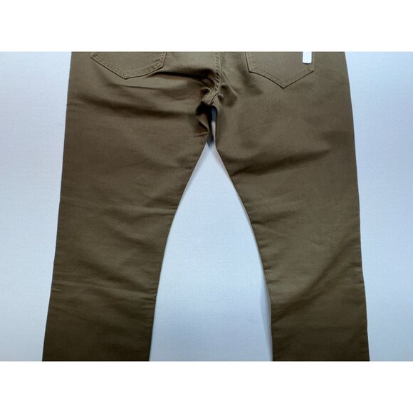 NWT Ace Of Diamond Coffee Chinos Pants Mens 36x32 Flat Front Casual Straight Leg - Picture 11 of 13
